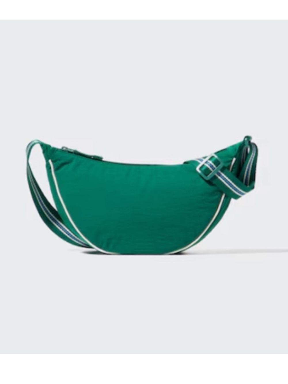 Uniqlo | Bag | Round Mini Shoulder Bag | Striped Green